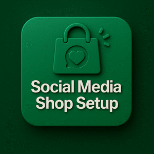 Complete Social Media Shop Setup